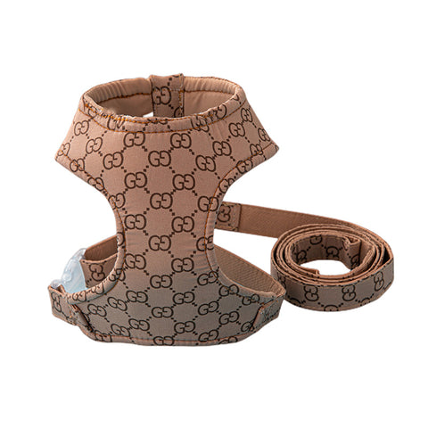 Gucci dog harness & lead sets