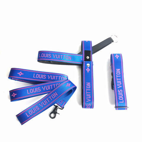 LV Lead and harness set blue