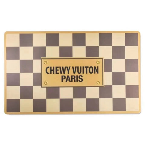 LV dog mat