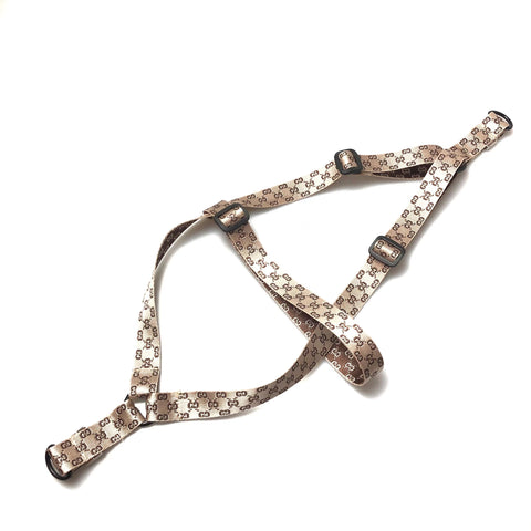 gucci fabric dog harness