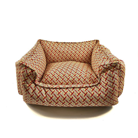 Furberry Leather Dog Bed