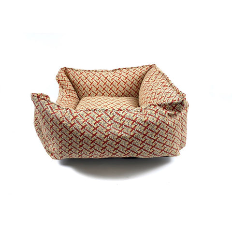 Furberry Leather Dog Bed